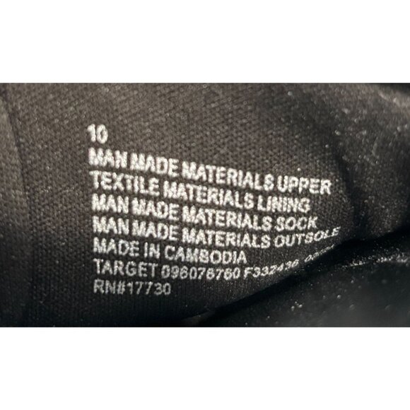 A New Day Womens Black Slides With Gold Embellishment Size 10 - Picture 7 of 7